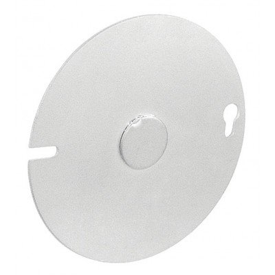 Southwire Garvin 4 Inch Round Cover Flat With 1/2 Inch Knockout (54C6-R)