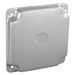 Southwire Garvin 4 Inch Square (1/2 Inch Raised) Industrial Surface Cover With 1/2 Inch Centered Knockout (G1930)