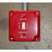 Southwire Garvin 4 Inch Square Emergency On/Off Toggle Switch Cover For Oil Powered Applications (BPO-1935)