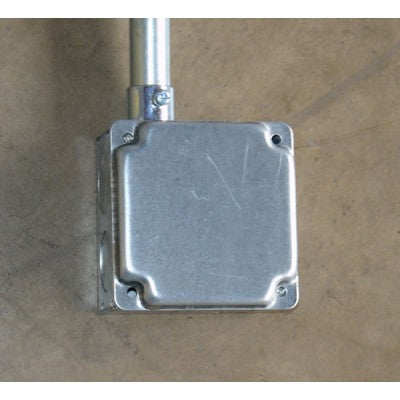 Southwire Garvin 4 Inch Square Stainless Steel Blank Industrial Surface Cover (G1929-SS)