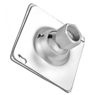 Southwire Garvin 4 Inch Square Weatherproof Swivel Fixture Hanger Cover With Gasketed Cover For 1/2 Inch Or 3/4 Inch Pipe (SC-50-VT)