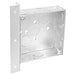 Southwire Garvin 4 Square Junction Box 1-1/2 Inch Deep Right Angle Mounting Bracket (4) 1/2 Inch And (5) Combination Side Knockouts (52151-AB)