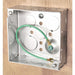 Southwire Garvin 4 Square Junction Box Welded 1-1/2 Inch Deep With Pre-Installed 8 Inch Ground Wire (52151-SPT)