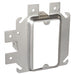 Southwire Garvin 4 Square Raised One Gang Prefab Box Mount Device Ring For 5/8 Inch Dry Wall (SLR-158)