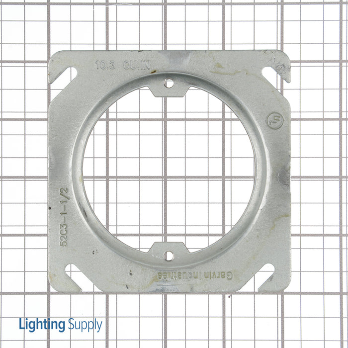 Southwire Garvin 4 Square To Round Device Ring 1-1/2 Inch Raised (52C3-1-1/2)