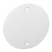 Southwire Garvin 5 Inch Flat Ceiling Blank-Up Cover White For 3-1/2 Inch Round/Octagon Box (CBC-F)