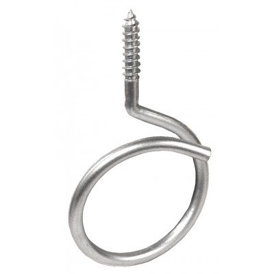Southwire BR-100-WS Garvin Bridle Ring 1 Inch Loop Wood Screw Thread ...