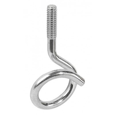 Southwire Garvin Bridle Ring 3/4 Inch Loop 10-24 Machine Screw Threaded Leg (BR-751024)