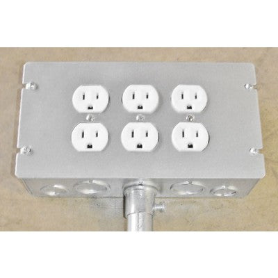 Southwire Garvin Duplex Device Three Gang Multi-Gang Box Cover (GBDUP-3)