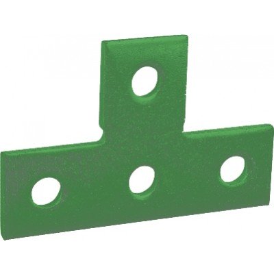 Southwire Garvin Flat Four-Hole Tee Plate Green (SFF60-GN)
