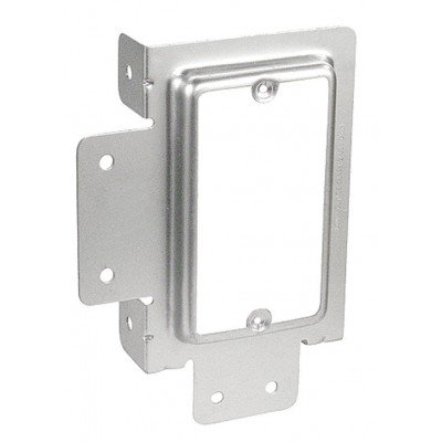 Southwire Garvin Light Gauge Steel One Device Opening Mounting Bracket For 1/2 Inch Or 5/8 Inch Dry Wall (SLR-1-EV)