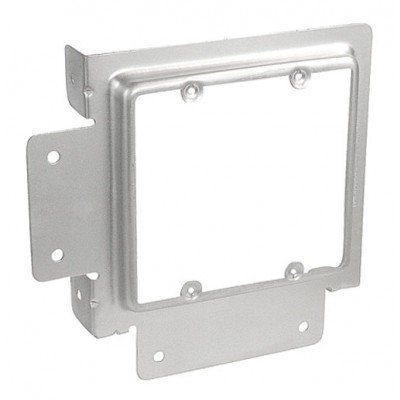 Southwire Garvin Light Gauge Steel Two Device Opening Mounting Bracket For 1/2 Inch Or 5/8 Inch Dry Wall (SLR-2-EV)