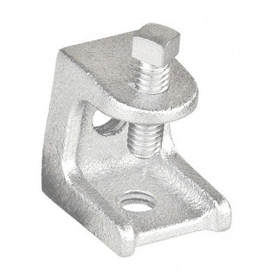 Southwire Garvin Malleable Iron Beam Clamp With 13/16 Inch Jaw Opening And 3/8-16 Threaded Holes (MBC-3816EV)