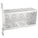 Southwire Garvin Masonry Box With Flat Vertical Bracket Four Gang 2-1/2 Inch Deep (TB-425-F)
