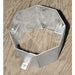 Southwire Garvin Octagon Concrete Box 3-1/2 Inch Deep (8) 1/2 Inch And (8) 3/4 Inch Side Knockouts (OCR-350)