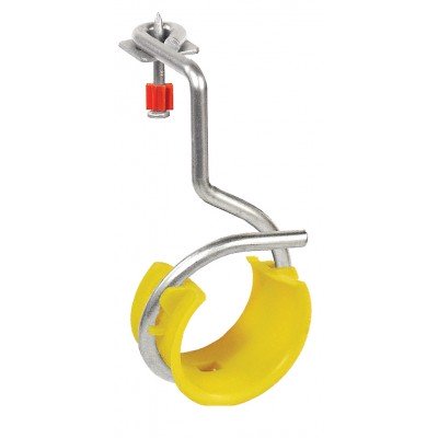 Southwire Garvin Quick Shot Bridle Ring 2 Inch Loop With Saddle Pre-Assembled Concrete Nail And Washer (BR-200-SSCWH)