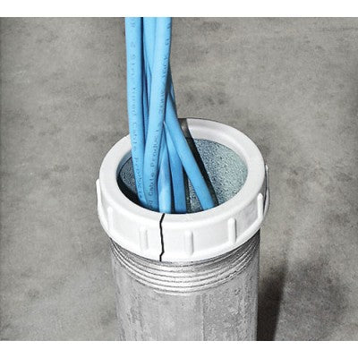 Southwire Garvin Split Threaded Plastic Insulating Bushing 1/2 Inch (IBTS-50)