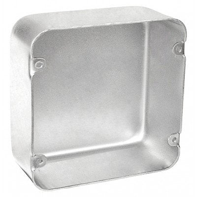 Southwire Garvin Stainless Steel 4-11/16 Blank Drawn Junction Box 2-1/8 Inch Deep No Knockouts (72171-BLNKSS)