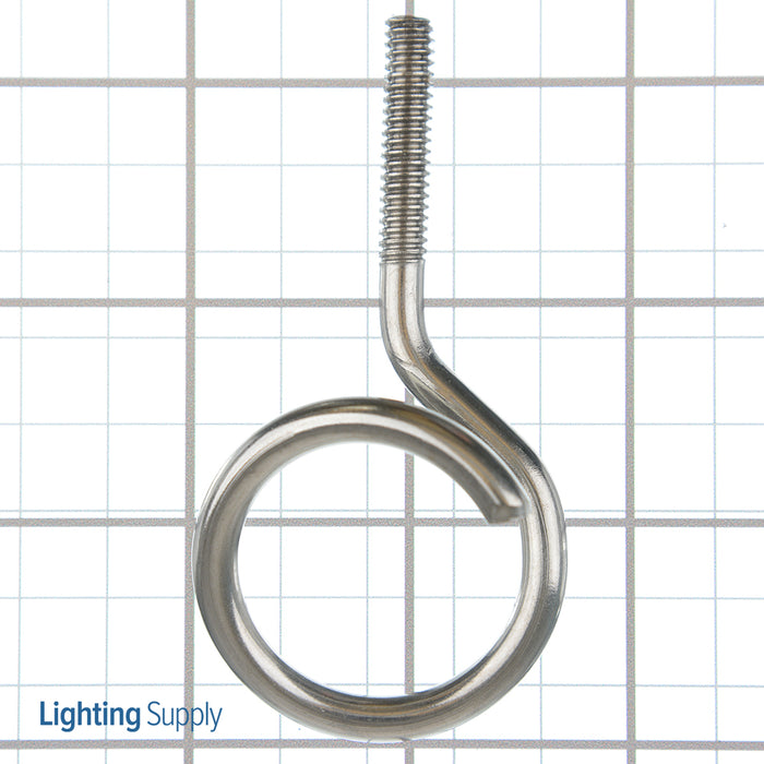 Southwire American Elite Molding Stainless Steel Bridle Ring 1-1/4 Inch Loop 1/4-20 Thread 316SS (BR-125-SS)