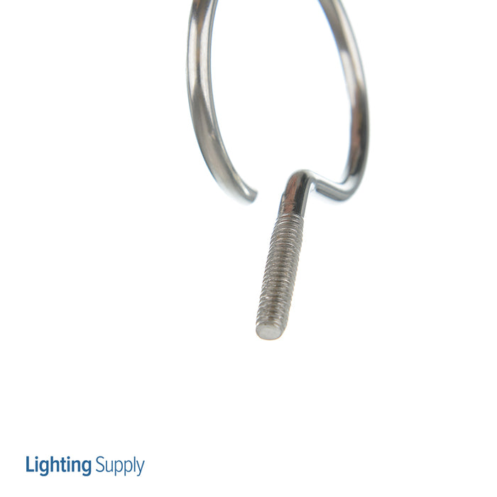 Southwire Garvin Stainless Steel Bridle Ring 2 Inch Loop 1/4-20 Thread 316SS (BR-200-SS)