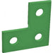 Southwire Garvin Three-Hole Flat 90 Degree Corner Plate Green (SFF50-GN)