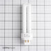 GE F13DBX/841/ECO4P 13W T4 Quad Tube Compact Fluorescent 4100K 82 CRI 4-Pin G24Q-1 Plug-In Base Bulb (97597)
