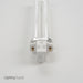 GE F13BX/827/ECO 13W T4 Twin Tube Compact Fluorescent 2700K 82 CRI Bi-Pin GX23 Plug-In Base Bulb (97573)