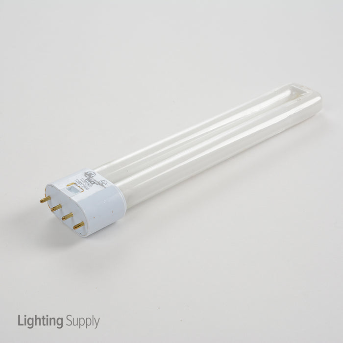 GE F18BX/SPX35 18W T5 Twin Tube Compact Fluorescent 3500K 82 CRI 4-Pin 2G11 Plug-In Base Bulb (16053)