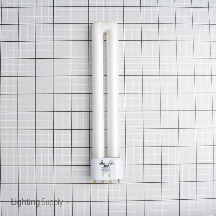 GE F18BX/SPX35 18W T5 Twin Tube Compact Fluorescent 3500K 82 CRI 4-Pin 2G11 Plug-In Base Bulb (16053)