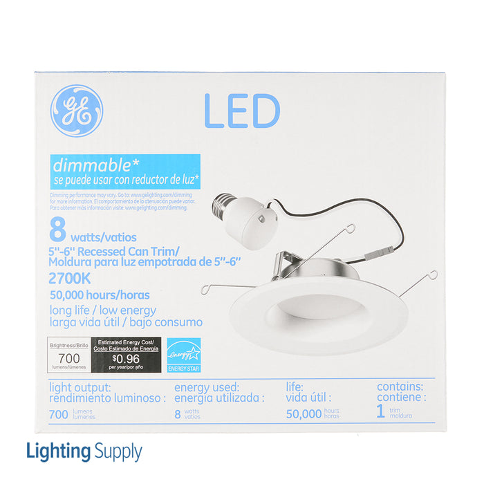 GE LED8DRS6/827 120 R30 LED 8W 700Lm 80 CRI E26 Dimmable (19888)
