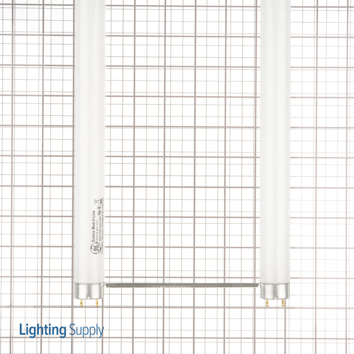 GE 28152 Linear Fluorescent T8 6 Inch Spacing Mod-U-Line Lamp 32W 4100K 2700Lm 78 CRI Dimmable  (F32T8SP41/U6/ECO)