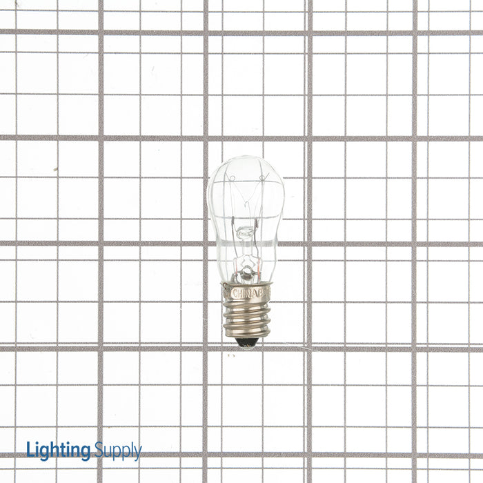 GE 3S6/5 130 S6 Incandescent Appliance Bulb 3W 100 CRI (11098G)