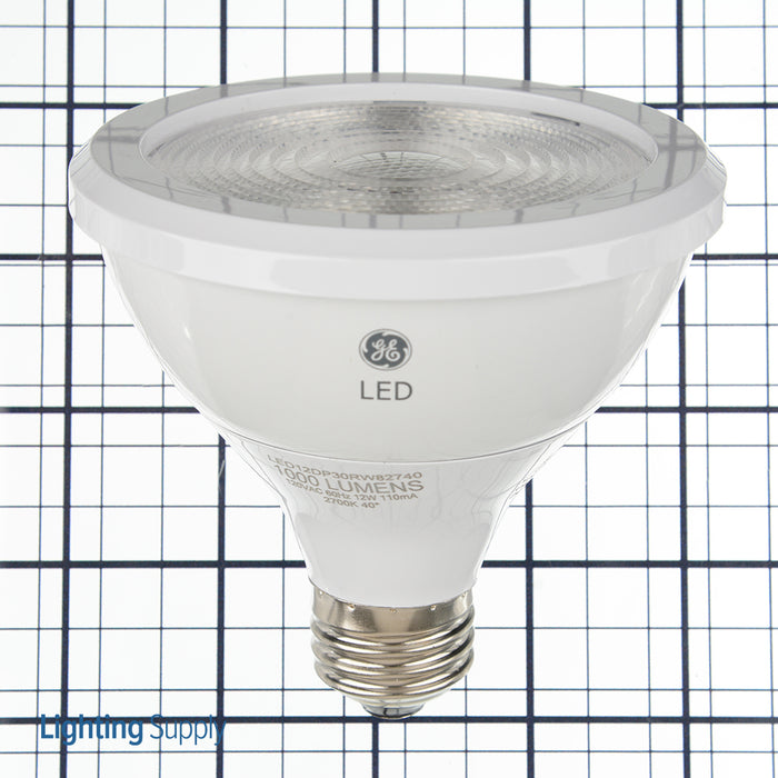 GE LED12DP30RW82740 120 PAR30 LED 12W 1000Lm 80 CRI Screw-In Medium Dimmable Track And Recessed (42134)