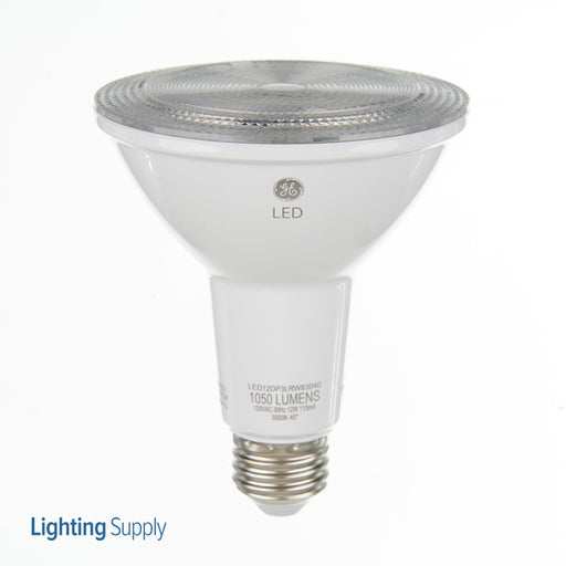 GE LED12DP3LRW83040 120 PAR30 Long Neck LED 12W 1050Lm 80 CRI Screw-In Medium Dimmable Track And Recessed (42137)