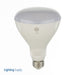 GE LED10DR303/827W 120 LED 10W LED BR30 Lamp 120V 700Lm 2700K 80 CRI 25000 Hours QS (68160)