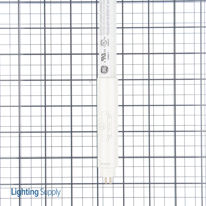 GE LED14BDT5G4840HE LED Type B Double Ended T5 Glass Tube 14W 2150Lm 120-277V 4000K 80 CRI (93128486G)