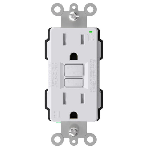 MORRIS GFCI 15A 125V Tamper Resistant White (GFI-15TR-W)