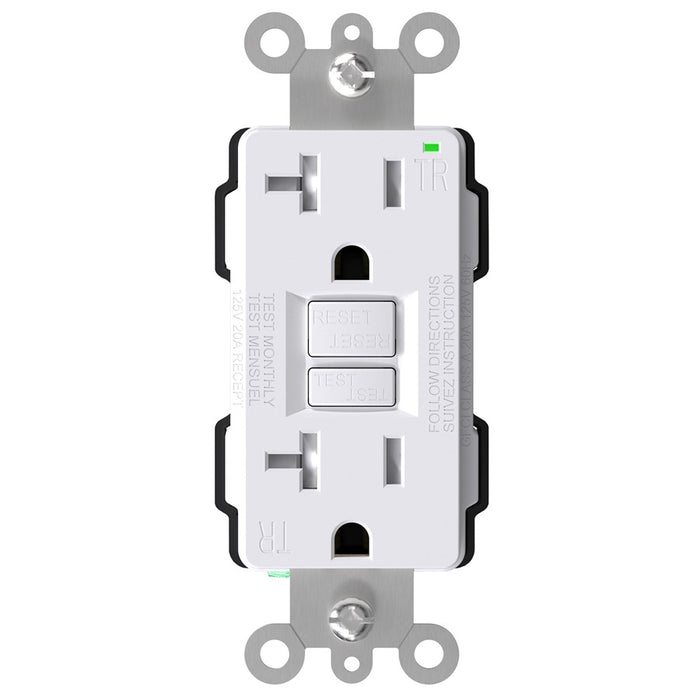 MORRIS GFCI 20A 125V Tamper Resistant White (GFI-20TR-W)