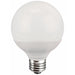 TCP 6W G25 LED 2700K 120V 525Lm 80 CRI Frosted Dimmable Globe Bulb (L6G25D2527KF)