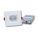 GM Lighting Mini Square Deep Regressed LED Downlight 120V 15W CCT Selectable 2700K/3000K/3500K/4000K/5000K 90 CRI 4-1/2 Inch White (MDL-4S-5CCT-WH)