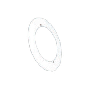 ATLAS 8 Inch White Goof Ring (CDL8GRW)