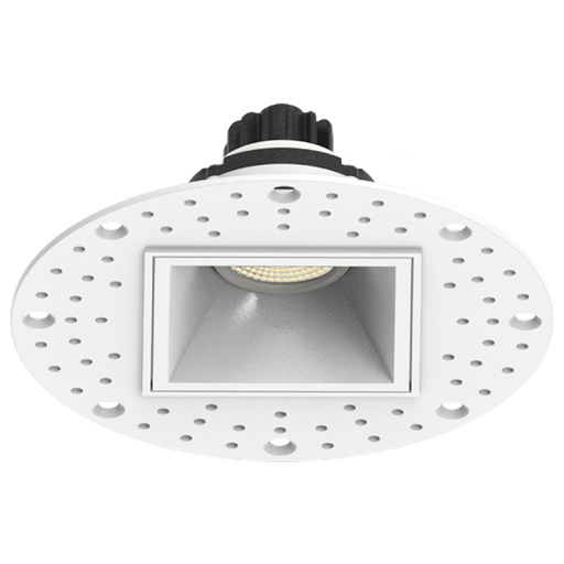 RAB Gimbal Trimless LED Downlight 2 Inch Square 6W 400Lm 90 CRI CCT Selectable 2700K/3000K/3500K/4000K/5000K 38 Degree Beam Angle Triac Dimming White (GR2STL)