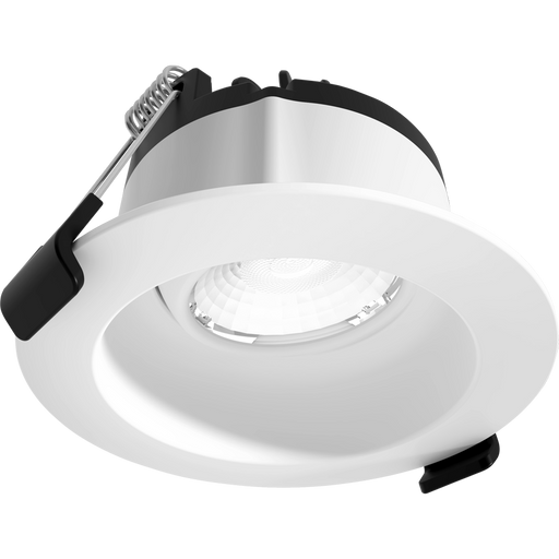 RAB 3 Inch Gimbal LED Recessed Downlight 9W 90 CRI CCT Field Adjustable 2700K/3000K/3500K/4000K/5000K 120V Triac Dimming Round White Trim (GR3)