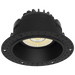 RAB Gimbal Trimless LED Downlight 4 Inch Round 15W 1000Lm 90 CRI CCT Selectable 2700K/3000K/3500K/4000K/5000K 38 Degree Beam Angle Triac Dimming Black (GR4TLB)