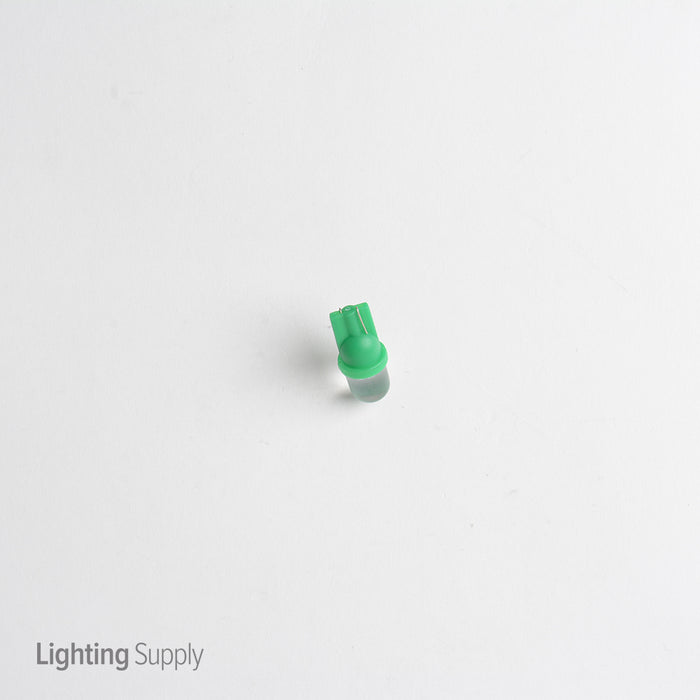 Standard Green 6V 28V T3.25 Wedge Base Miniature LED Bulb (T3.25WB/GR/6V-28V)