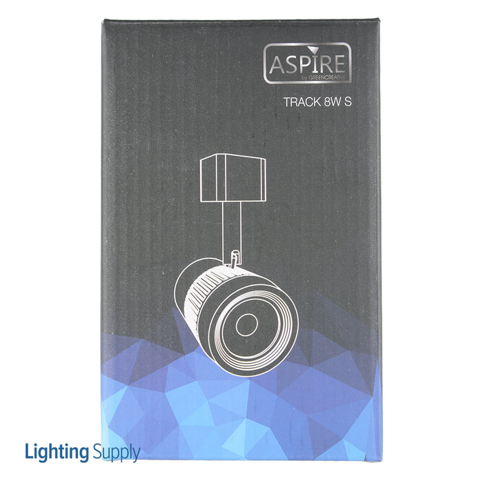 Green Creative 8TRSG4DIM/830NF30/W/H S H-Track 8.8W Aspire Series 120V Dimmable White 3000K (16346)