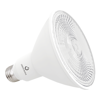 Green Creative 19.5PAR38HODIM/935FL40/277V/R LED PAR38 19.5W Output 3500K 90 CRI 120-277V Dimmable (36540)