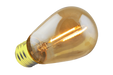 Green Creative 1FS14/820/A/R Wet Location Rated S14 E26 1W Filament 120V Amber (36078)