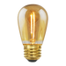 Green Creative 1FS14/820/A/R Wet Location Rated S14 E26 1W Filament 120V Amber (36078)
