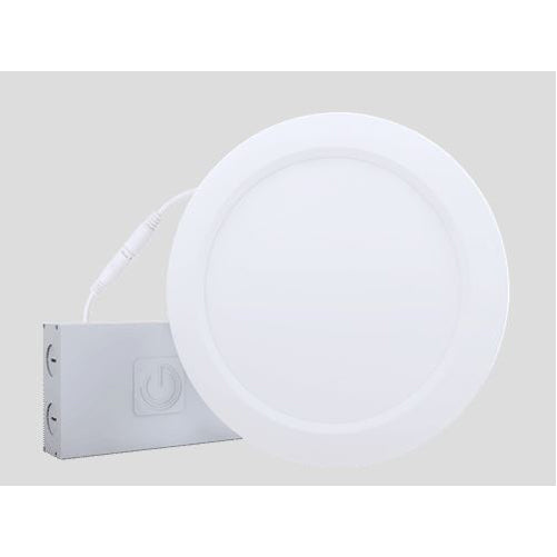 Green Creative 24.5NCDLR8DIM/930/EXT 8 Inch New Construction 24.5W Thinfit EXT Series JA8 High 90 CRI Wet Location 120V Dimmable 3000K (98111)